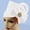 White, variant on HuangHuanChen Beanie Turbans for Women Stretchy Soft Turban Head Wraps for Women Sleep Hats Soft Cancer Headwear Elastic Chemo Hats for Women with Hair Loss Solid Color Ethnic Hat Baotou Hat