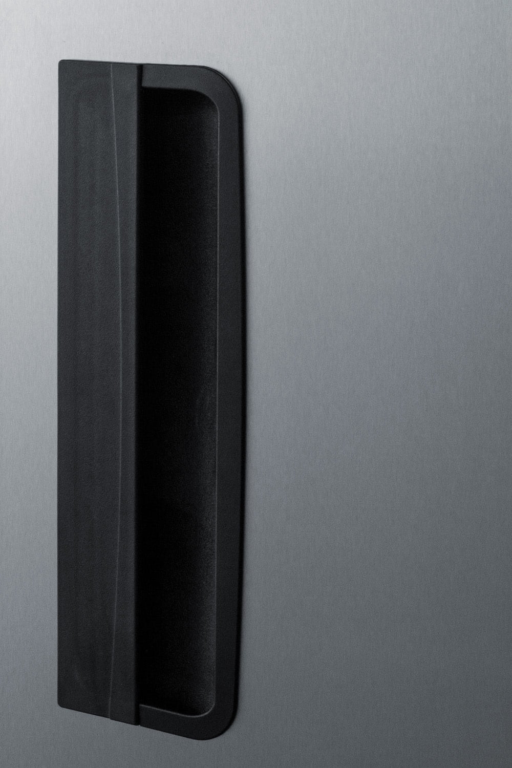 Commercially approved 23 cu.ft. reach-in refrigerator in complete stainless steel, left hand door swing