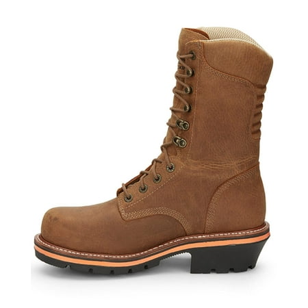 

Chippewa Men s Thunderstruck 10 Waterproof Insulated Lace-Up Work Logger Boot - Th1030