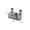Transparent Gray, variant on Suction Cup Face Towel Storage Rack Bathroom Wall-Mounted No-Drill Toilet Cosmetics Organizer Tissue Box Storage Rack