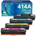 thumbnail image 1 of Cartucho de tóner ONLYU compatible con HP 414A 414X, paquete de 4, 1 of 6