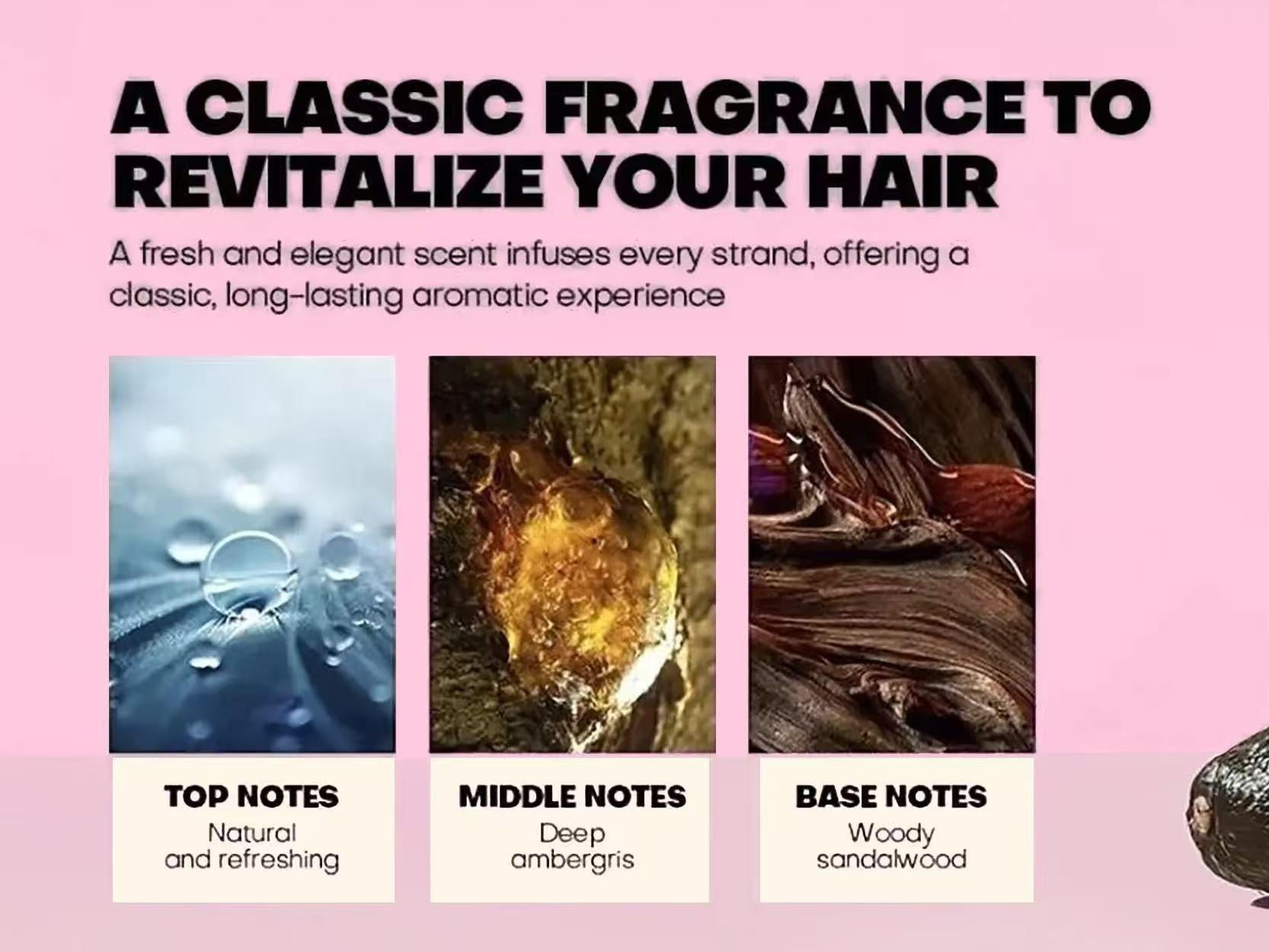 AngeRose Keratin & Collagen Hair Mask, Featuring AngeRose Signature Scent for Deep Repair，Hydration of Dry, Damaged Hair Moisturize, Moisturizing.