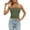 Army Green, variant on Tank Top for Women Tube Top Sleeveless Stretchy Camisole Removable Padding Strapless Shirt for Layering And Outerwear Womens Tops Boho Tops for Women, Color:Green, Size:L