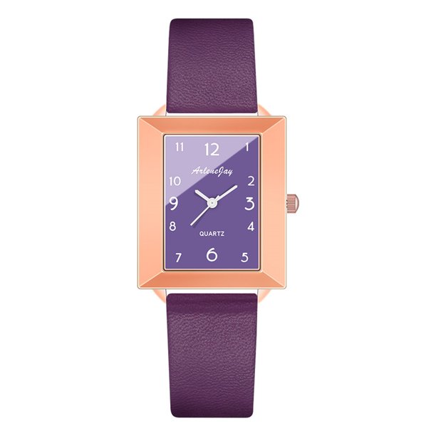 Señoras Relojes de moda Relojes Relojes Cuero Vestidos casuales Muñeca Cristales Wmkox8yii gfajkfgbkjabf856