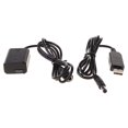 thumbnail image 1 of White Cable de alimentación USB batería simulada para accesorio Sony A6000 A6500, 1 of 5
