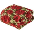 thumbnail image 2 of Faith, Hope, Love Home Décor Velvet Touch Holiday Throw Fleece Blanket (50" x 60") - Mistletoe, 2 of 4