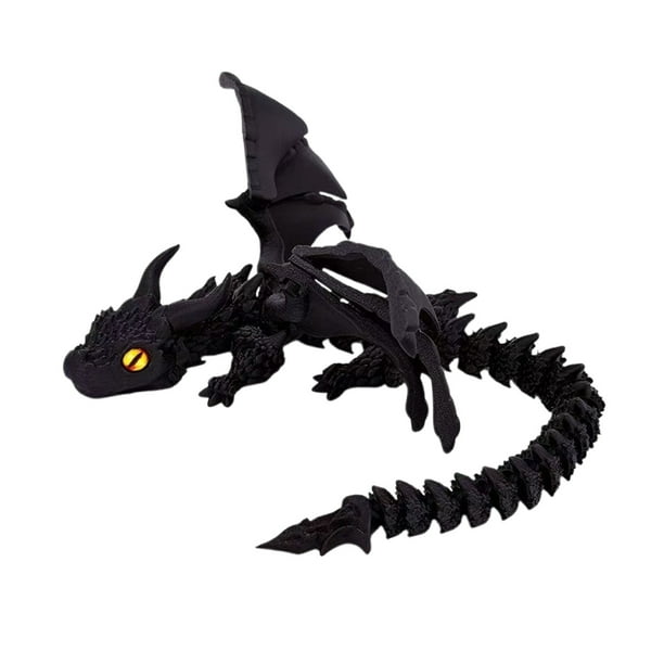 Juguete articulado impreso en 3D Modelo posable con articulaciones móviles Criatura realista para coleccionistas