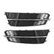 thumbnail image 1 of Pair Front Bumper Fog Light Grille Cover 4G0807681AN Replacement for A6 C7 2014?2018, 1 of 5