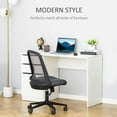 thumbnail image 4 of HOMCOM Modern Computer Desk Writing Workstation w/ Storage Drawer, 4 of 10