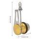 thumbnail image 3 of Fishing Line Knot Tying Kit, Line Winder Knotting Tool, Knotting Connector Accessories, Gold, 3 of 4