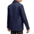 thumbnail image 4 of Boys Button-Down Turn Down Collar Casual Blazer Children Kids Jacket Coat, 4 of 5