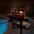 thumbnail image 3 of Denver Broncos LED Solar Torch, 3 of 4