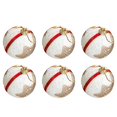 thumbnail image 1 of Juego de adornos de bolas navideñas, compatible con árbol de Navidad, decoración del hogar compatible con fiestas, vacaciones, bodas, aniversarios, Halloween, adornos navideños, 1 of 5