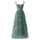 thumbnail image 3 of WILLBEST Vestidos de Mujer Vestidos de Fiesta con Bordado de Flores para Mujer Vestidos de Fiesta de Noche Formales de Hada de Corte A con Corsé Hasta La Rodilla Chica, 3 of 3