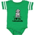 thumbnail image 3 of Inktastic I Love My Goldendoodle Dog Boys or Girls Baby Bodysuit, 3 of 5