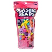 Kids Craft Plastic Star Beads, 1 Each
