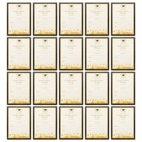 20Pcs Graduation Party Invitation Cards Congrats Announcements Cards Party Supplies