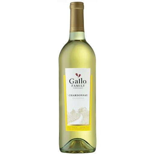 Caja de 12 Vino Blanco E&J Gallo Chardonnay 750 ml E&J Gallo Chardonnay