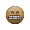 Rolling Festive Emoji Mask - Smirk