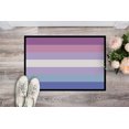 thumbnail image 2 of Bigender Pride Door Mat, Indoor Rug or Outdoor Welcome Mat 18x27 Doormat, 2 of 4