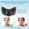 thumbnail image 6 of Baoyemes Silicone Cover Set for Oculus/Meta Quest 3, VR Accessories for Meta Quest 3, Protective Cover Set Includes Controller Grip Cover, Face Cover, VR Shell Cover (Blue Skull), 6 of 7