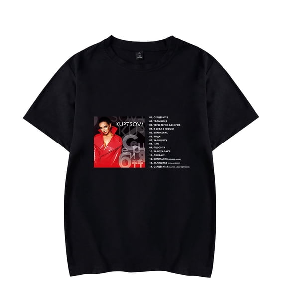 Korolova Merch T-Shirt Summer Women/Men Unisex Short Sleeve Tshirt Hiphop Fashion Streetwear Style5