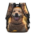 thumbnail image 4 of Fotbe Sunset Daisy Dog Pattern Casual Backpack for School, Travel, and Outdoor Activities - Durable, Lightweight, and Comfortable, 4 of 5
