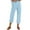 Light Blue, variant on Women's Fashion High Waisted Cotton Linen Straight Leg Pants, Loose Fit Solid Color Casual Trousers, Breathable Natural Fabric,Camel 2XL