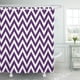 thumbnail image 1 of Cortina de Ducha ABPHQTO Estampado Rayas Chevron moradas 150x180 cm, 1 of 1