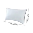 thumbnail image 3 of Breathable Medium/Firm Bed Pillow for Side, Back, and Stomach Sleepers, Sustainable Fiber Fill and Tencel Cover Blue, 3 of 6