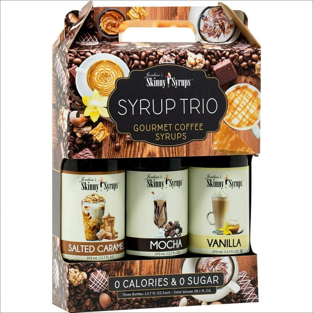 Jordan's Skinny Mixes Syrups Classic Syrup Trio Healthy Flavors