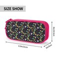 thumbnail image 4 of Goofa Snake And Flower Pattern Big Capacity Pencil Pen Case Office College Large Storage High Capacity Bag Pouch Holder Box Organizer, 4 of 9