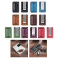 thumbnail image 2 of Leather Pen Clip Holder Single Hole Pen Clip Holder Notebook Pen Holder with Pocket Clip for Journal Notebook Planner red, 2 of 4