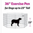 thumbnail image 4 of Produits pour Animaux BFoldable Exercice Parc pour Animaux Intermédiaire/x &#, 4 of 7