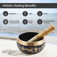thumbnail image 4 of Accesorios de meditación tibetana Singing Bowl Store Indya, 4 of 8