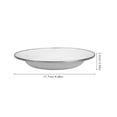 thumbnail image 2 of Miangastore 4pcs Vintage Enamel Plate Rustic Style Food Serving Dish Dessert Snack Plates, 2 of 8