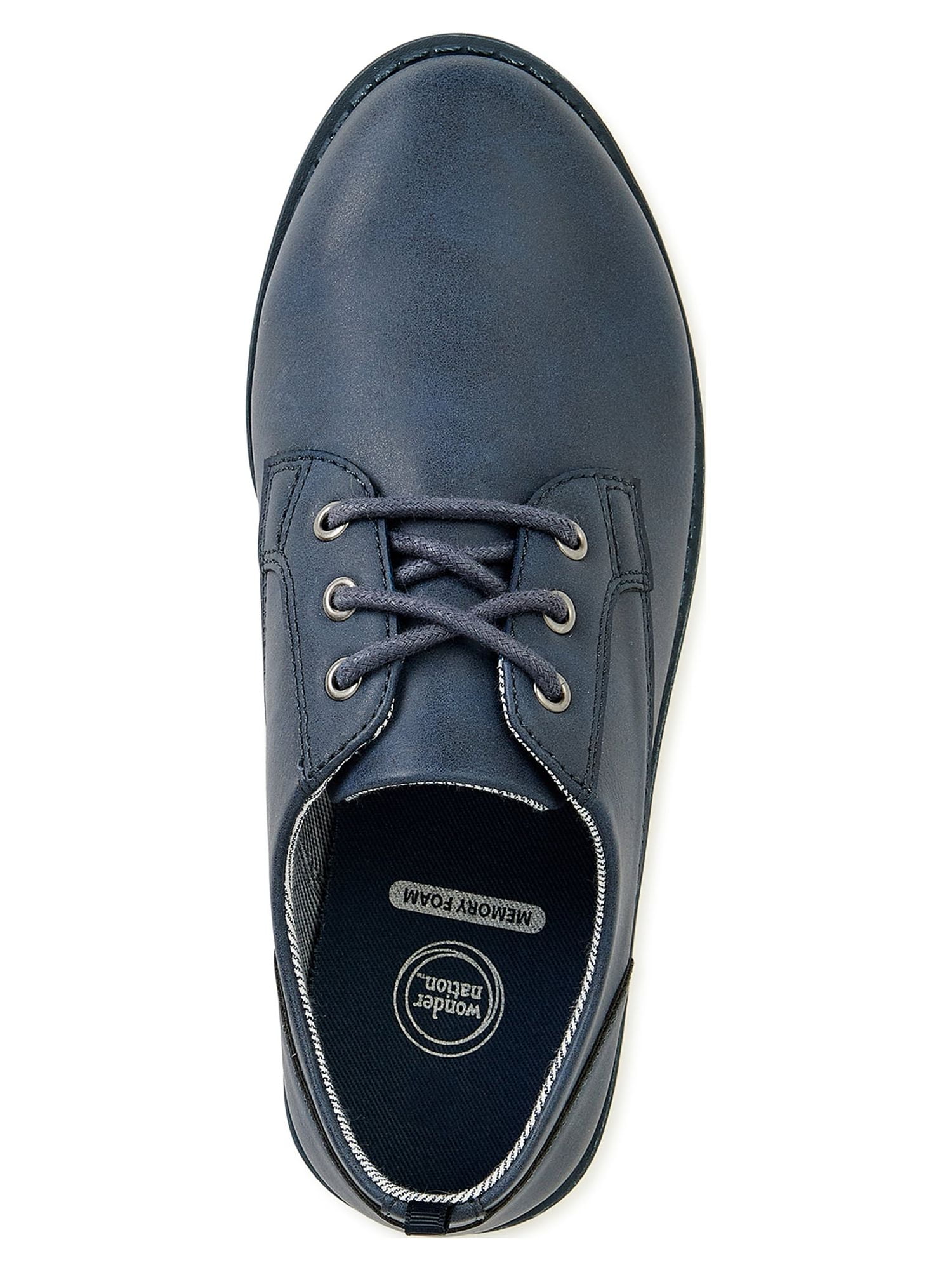 Wonder Nation Little & Big Boys Lace-up Oxford Dress Shoes