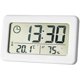 thumbnail image 2 of Loviver Digitals Reloj de pared Temperatura Pantalla de pared Monitor de humedad para decoración de habitación de niños Dormitorio Hogar Escritorio Blanco, 2 of 5