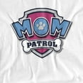 thumbnail image 2 of PAW Patrol Mother's Day Mom Patrol Badge Unisex Adult Crewneck Sweatshirt, White, X-Large, 2 of 5