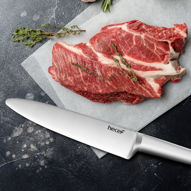 Couteau à steak, lame micro-dents, manche ABS