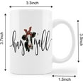 thumbnail image 5 of Funny Floral Cow Mug Cup,Hay Y''all Sign Ceramic Mug-11oz Coffee Milk Tea Mug Cup,Gifts For Cow Lovers Farm Girls Women Men Teen Girls, 5 of 5