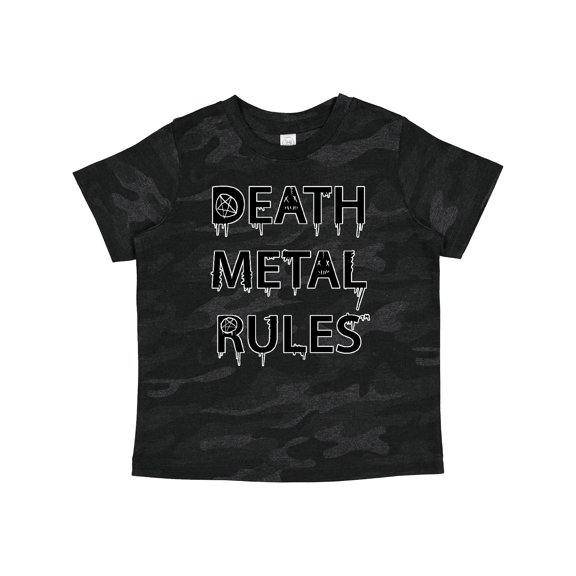 Inktastic Death Metal T-shirt Black Boys or Girls Toddler T-Shirt