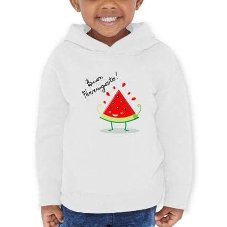 

Buon Ferragosto Juicy Watermelon Hoodie Toddler -Image by Shutterstock 2 Toddler