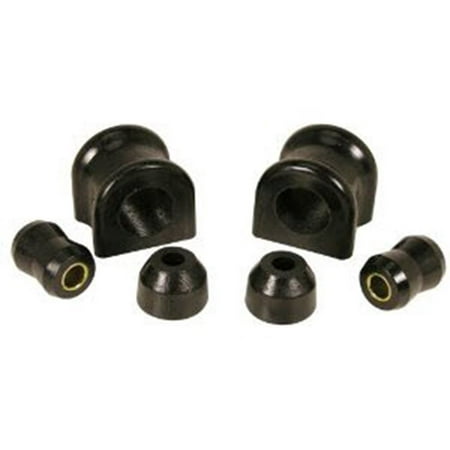Rugged Ridge by RealTruck Stabilizer Bar Bushing Kit for Wrangler TJ | Front, Black, 30.5mm | 1-1111BL | Compatible with 1997-2006 Jeep Wrangler TJ
