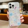 thumbnail image 1 of compatible iPhone 7 Plus / 8 Plus Fresh Small Floral Phone Case Drop Glue Protective Cover Cheap and fine, 1 of 4