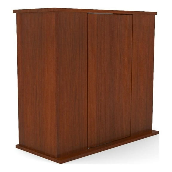 Afuera Living 29/37 Gallon Serene Cherry Upright Aquarium Stand
