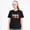 Black-22, variant on Unisex Cotton T-Shirt Human By Chance Letter Graphic Casual Tee
