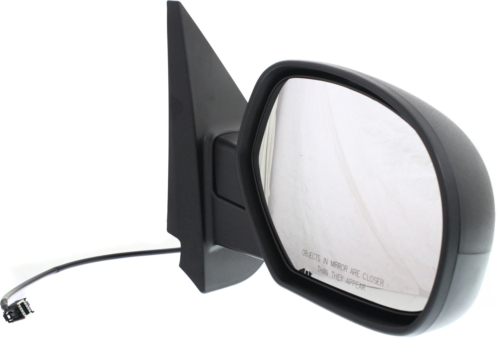 Mirror Compatible With 2007-2014 Chevrolet Tahoe 2007-2013 GMC Sierra 1500 Right Passenger Side Heated Textured Black Kool-Vue