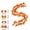 A, variant on Artificial Maple Leaves Garland Fall Decorations For Home Thanksgiving Halloween Party Fireplace Decor