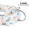 thumbnail image 3 of GFDYREE - Martingale Collar for Dogs - Dog Training Collar - Big, Wide & Thick Dog Collar - Escape-Proof, Weatherproof, Durable and Comfortable - Floral - Medium Dog Collar, 3 of 6